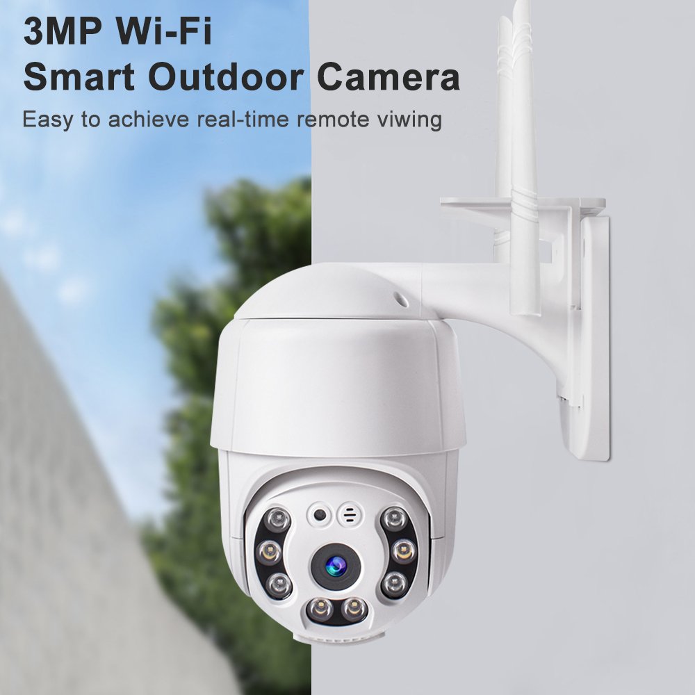 Outdoor PTZ Security Camera System Night Vision Surveillance CCTV IP Camera WIFI security camera