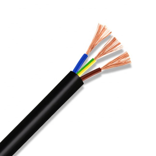 High Quality Flame Retardant RVV Cable PVC Sheathed Flexible Wire 300V 3 Core Electrical Internal Control Cable