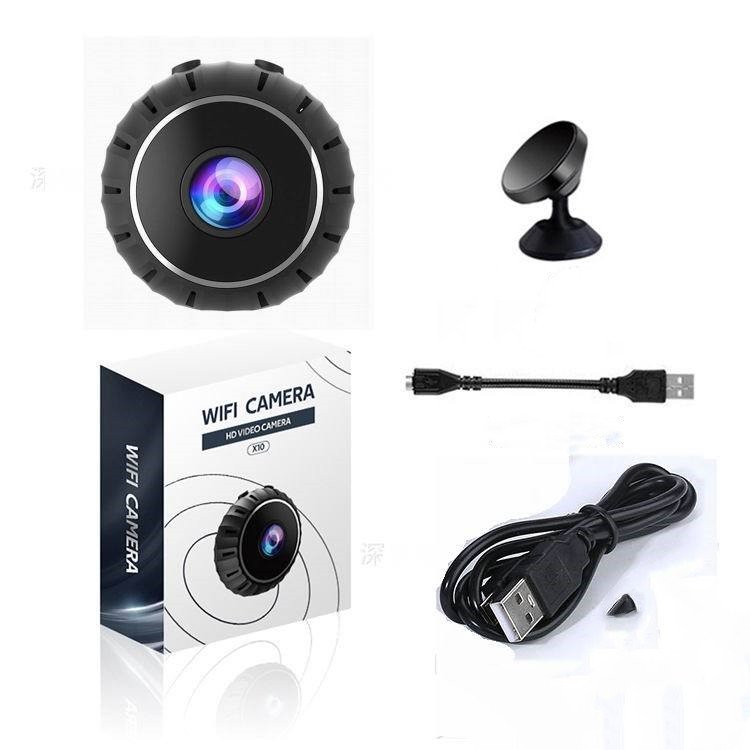 X10 FULL HD Mini WiFi Camera Indoor Home IP Surveillance Loop Recording Wireless Security Nanny Cam Night Vision Camera