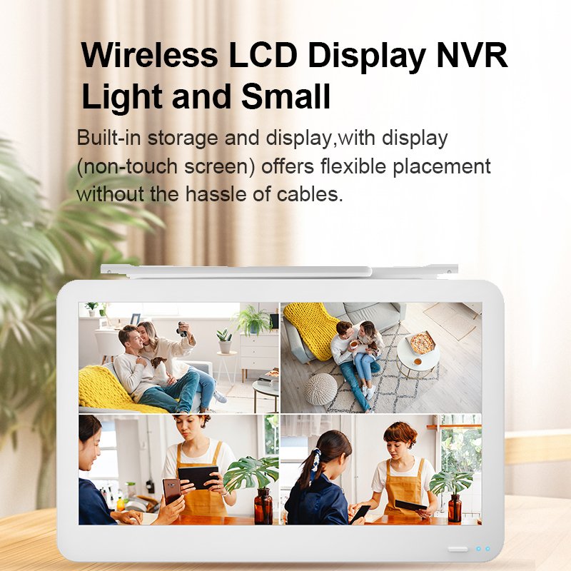 wifi display kit 4 channel 1080P wirell IP security home camera security system NVR Kit with audio