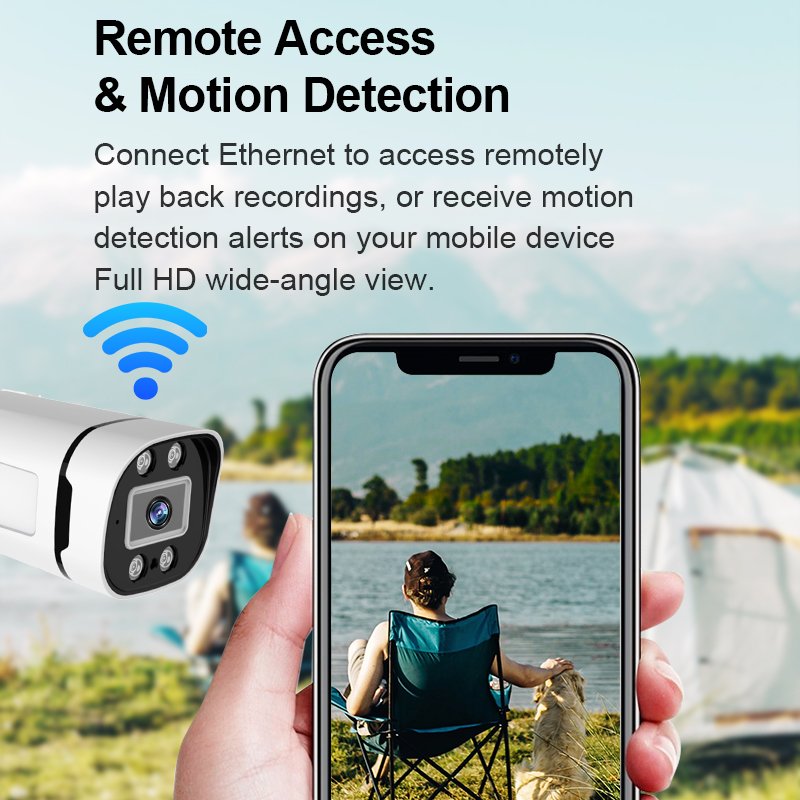 wifi display kit 4 channel 1080P wirell IP security home camera security system NVR Kit with audio