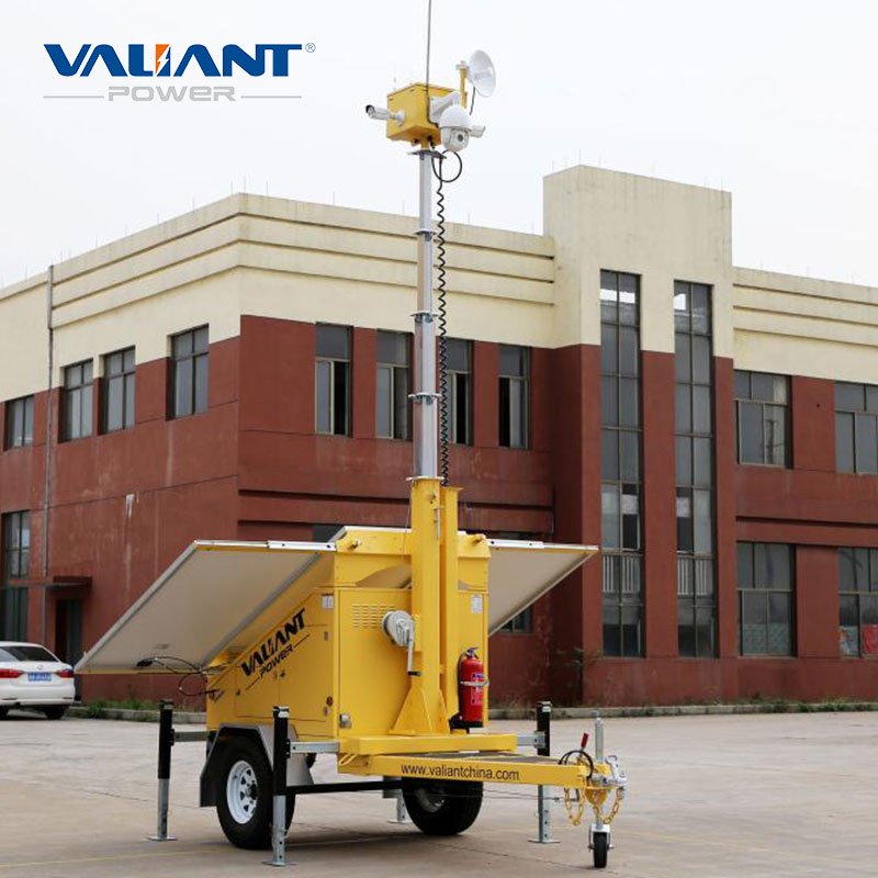 solar power for 3g mobile outdoor surveillance camera