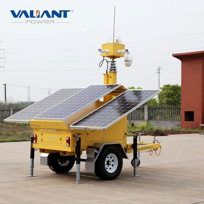 solar power for 3g mobile outdoor surveillance camera