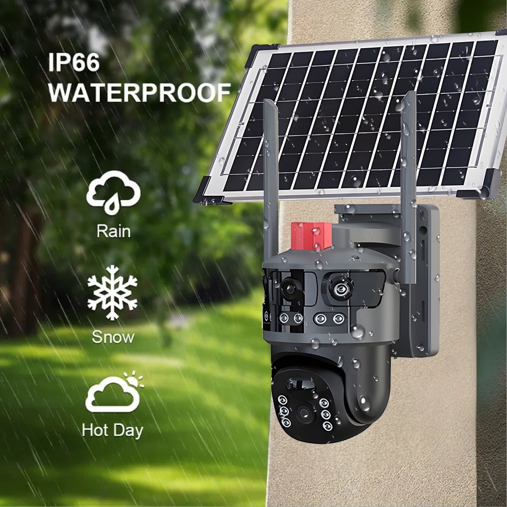 Surveillance 4G Smart CCTV Camera 600 W Wireless Indoor Solar Power Nvr Kit