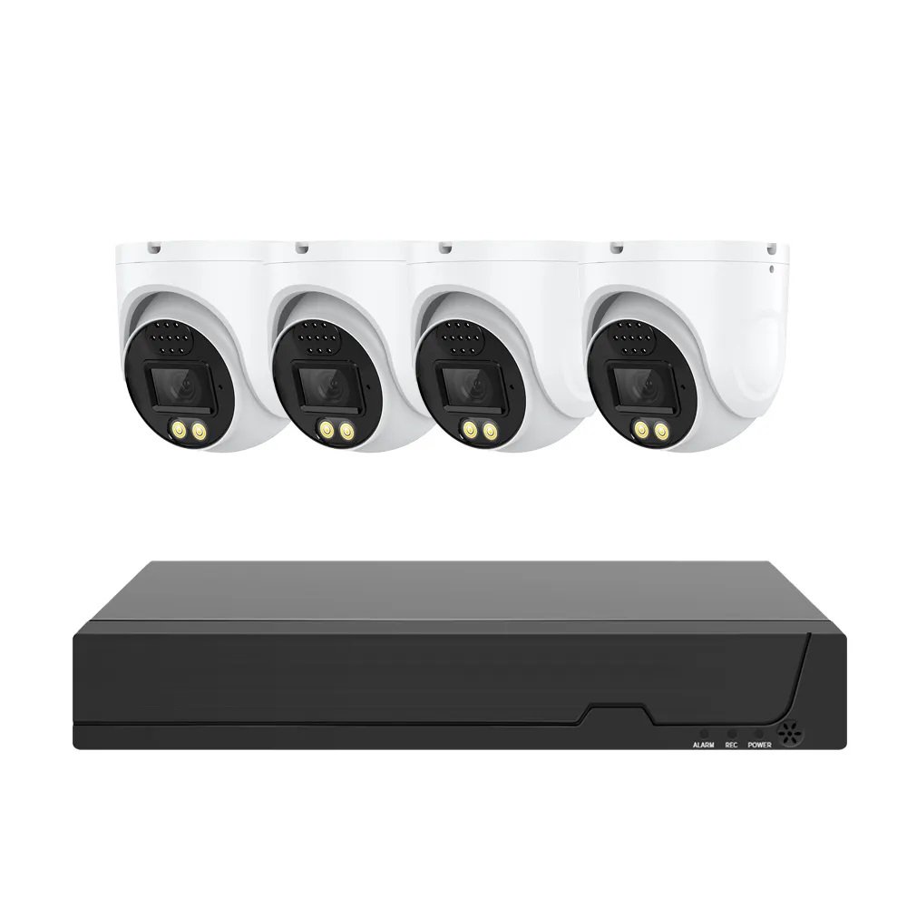 100% New POE CCTV Camera System 4MP Security Camera Systems Outdoor IP Surveillance Camera IR Night Vision