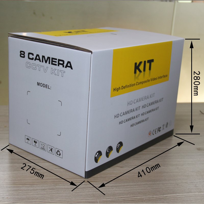 Dome 5MP Security Camera Surveillance Cctv System 8ch POE IP Metal Poe Nvr Kit H.265 Cctv 8mp 4k Poe Nvr 8 Channel Kit 2 Years