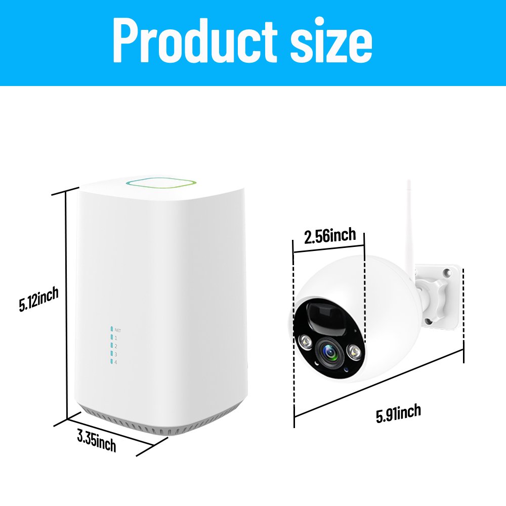 WESECUU WIFI AI PIR motion detection Wireless Rechargeable Battery cctv camera kit wireless nvr kit WIFI Security Camera System