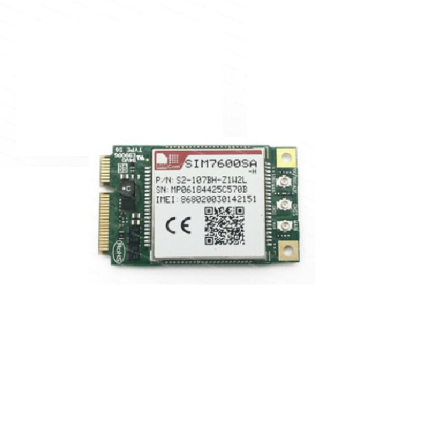 SIM7600A-H Mini PCIE series integrates multiple satellite high accuracy positioning GNSS compatible with SIM5320/SIM5360