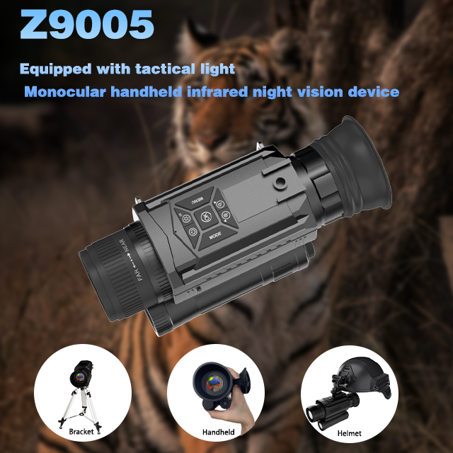 4K Night Vision Digital Instrument 8x Infrared Night Vision Monocular Camera for Hunting Night Time Hunting Tool