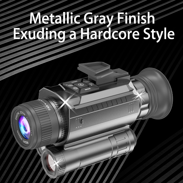 4K Night Vision Digital Instrument 8x Infrared Night Vision Monocular Camera for Hunting Night Time Hunting Tool
