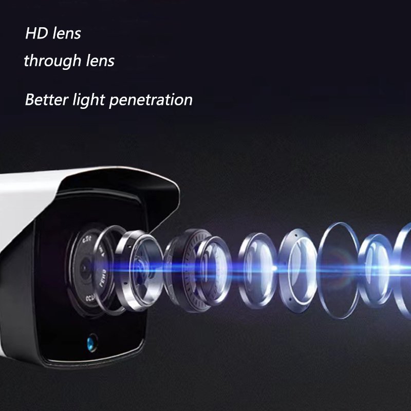 HKWASION 5MP HD PoE IP Camera Outdoor Security Camera with Night Vision, Audio, IP66 Waterproof APP SeeEasy camara vigilancia