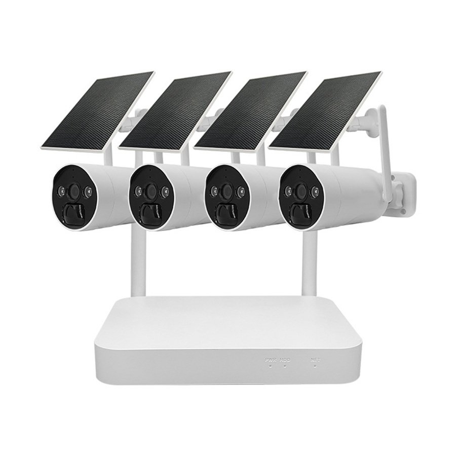 3MP CCTV Security HD Outdoor Surveillance Camera Kit Waterproof Motion Detection 4 Channel Camera System /