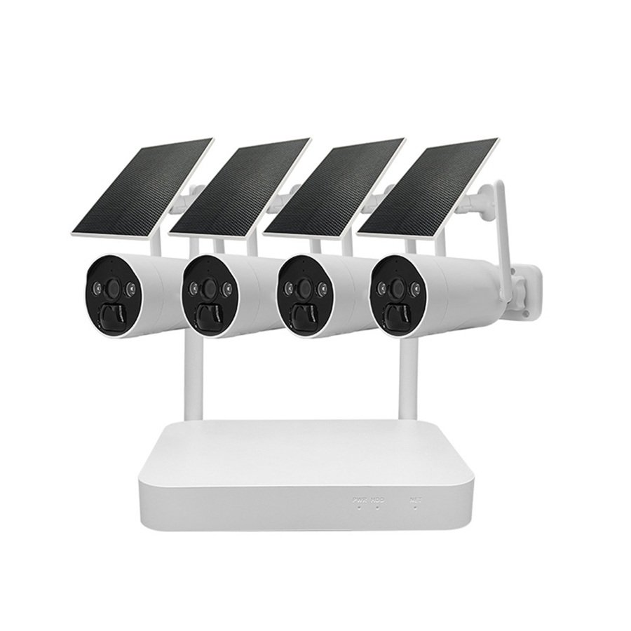 3MP CCTV Security HD Outdoor Surveillance Camera Kit Waterproof Motion Detection 4 Channel Camera System /