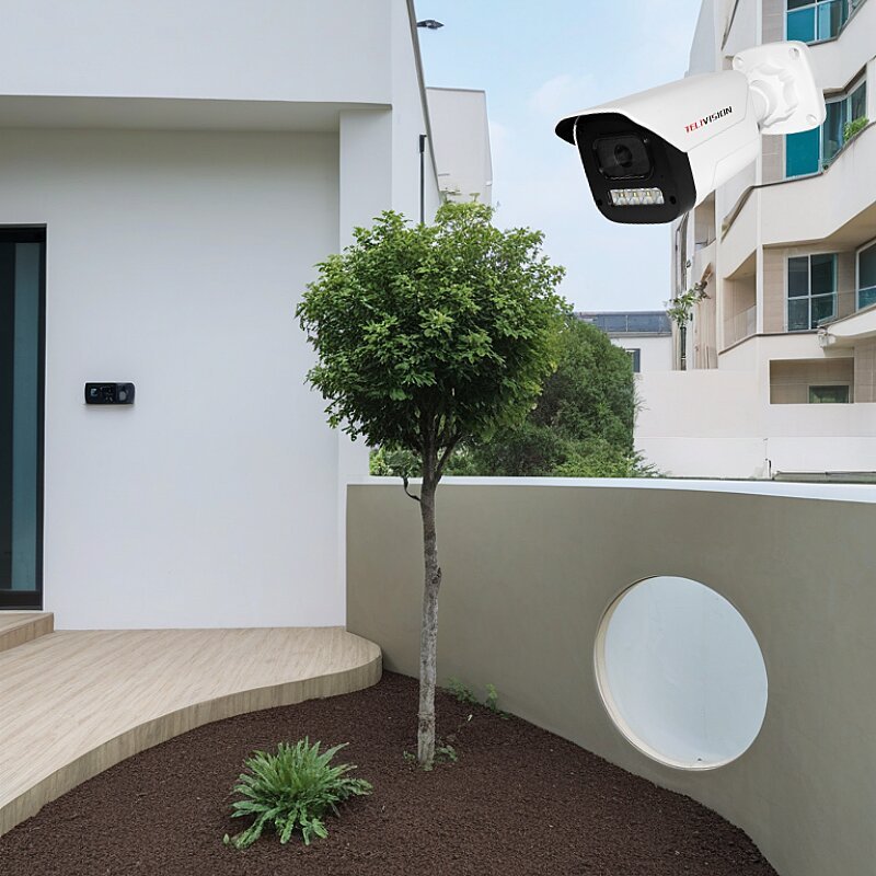 Hot 8CH 3MP audio 4K 4 outdoor 4 indoor DVR with 1TB kit CCTV camera Mobile network remote monitoring security camera system