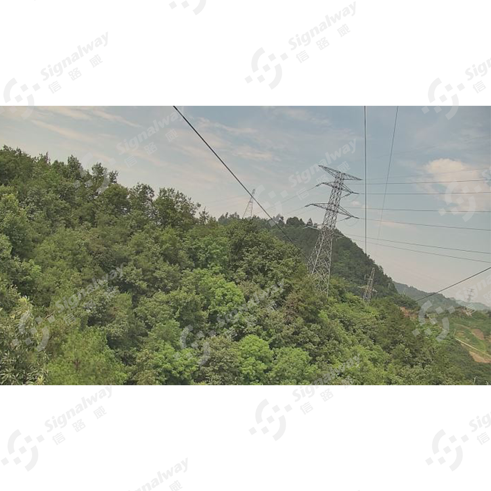 Best outdoor security power transmission lines monitoring 4G/WIFI cameras power grid surveillance systems