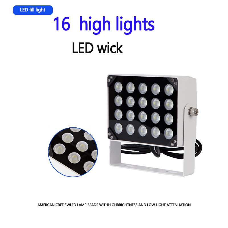 20 LED IR with Wide Angle Light Night Vision CCTV Security Camera for Road Aluminum Body IP66 Rating