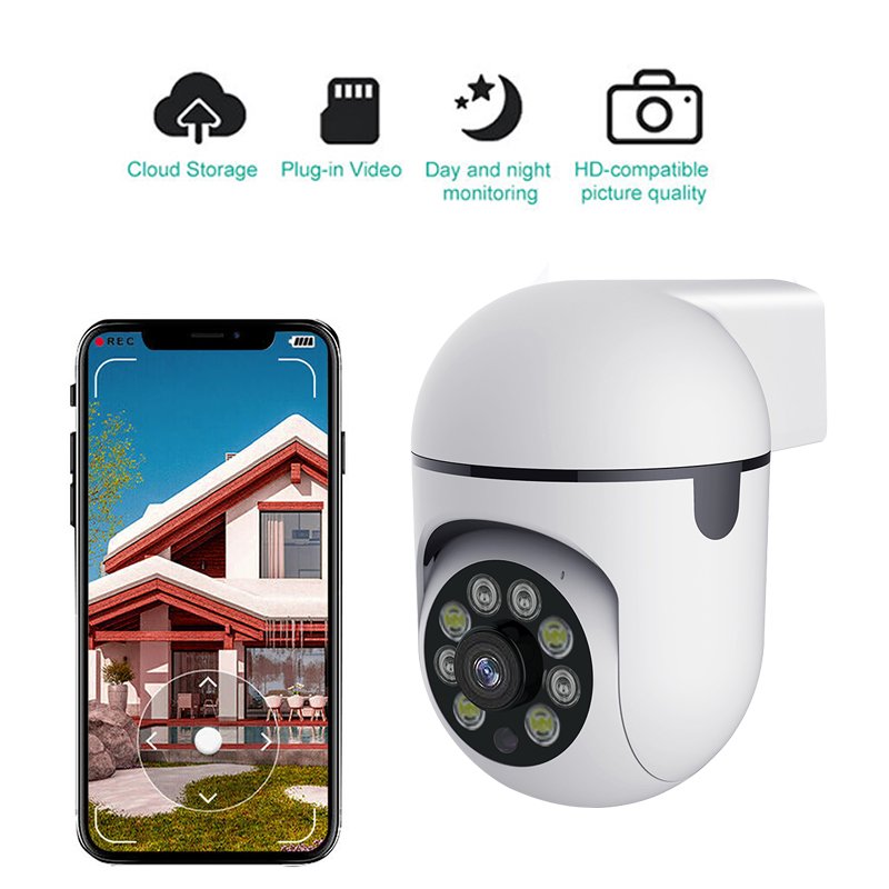 AC100-240V 2.4GHZ WiFi Indoor Security Cameras 3MP O-KAM Pro HD WiFi Cameras 360 Degree Wide Angle Endoscope Camera