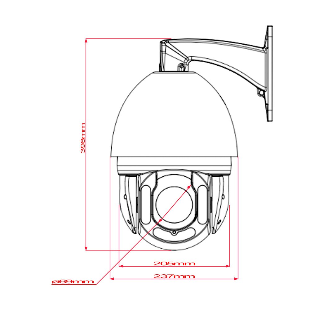 Original HIK 4MP 4K 8MP ColorVu Acusense dome bullet Turret ip Network PTZ Camera Full Color Night vision intercom cctv system