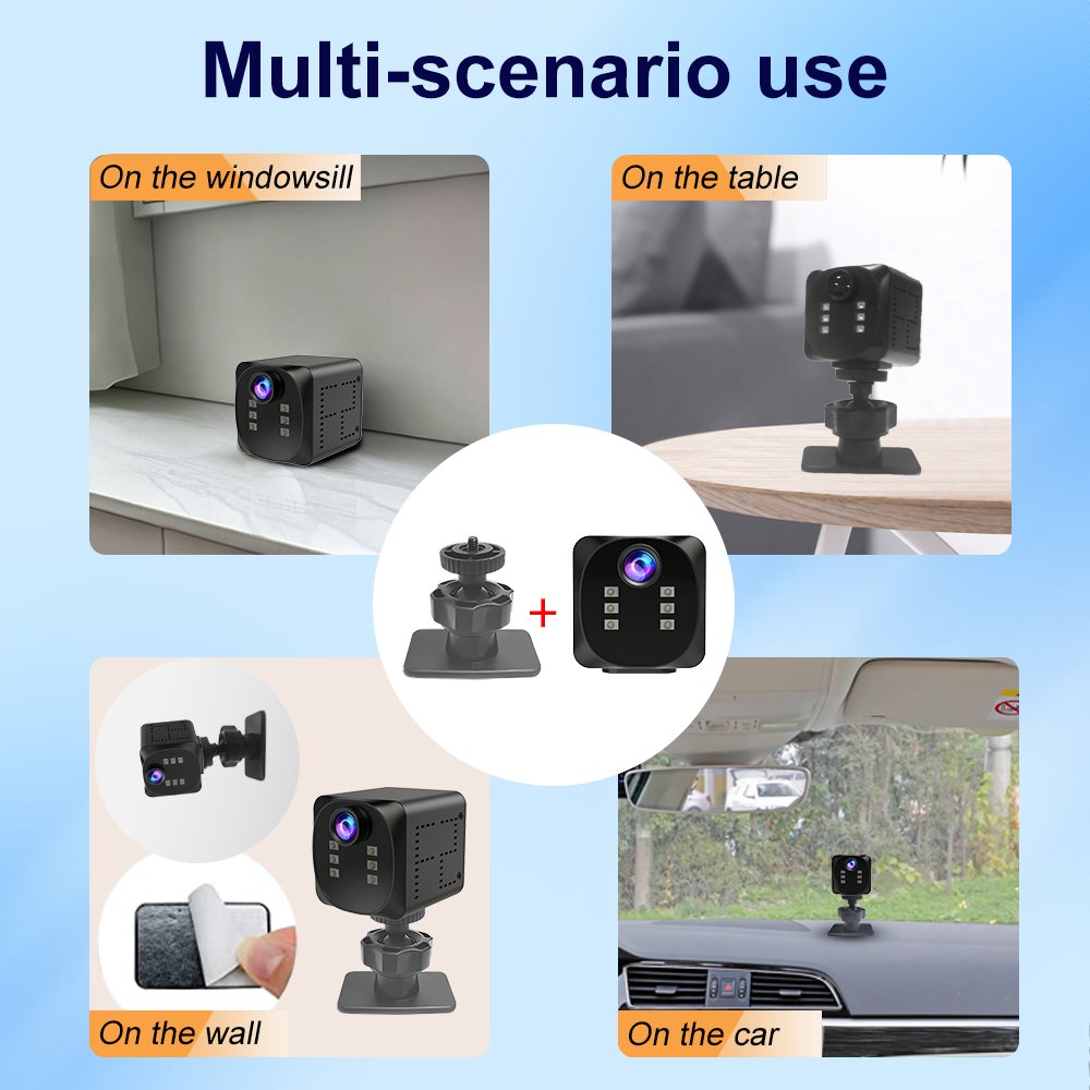 WD19 HD 1080P Mini wireless Mobilephone Control Video Recorder Digital Camera For Home Surveillance
