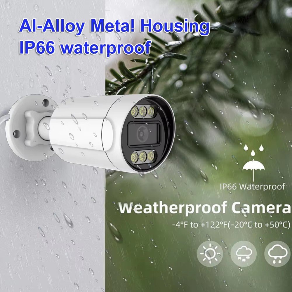 Loosafe 16 Channel 4mp 5mp 4K Nvr Infrared Night Vision Outdoor Ip Camera Security Surveillance System