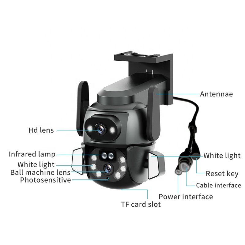 Hot sell surveillance camera 4G remote full color 128G memory CCTV Wireless Wifi Security Camera