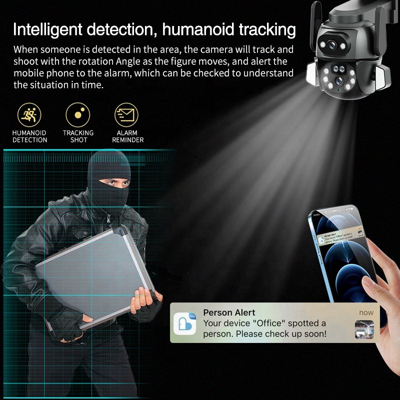 Hot sell surveillance camera 4G remote full color 128G memory CCTV Wireless Wifi Security Camera