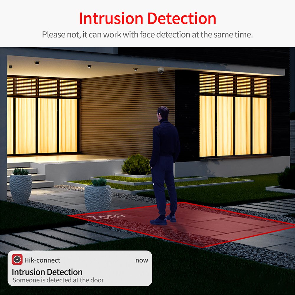 OEM HIK 4MP de Seguridad Home Outdoor Security Surveillance IR Turret POE Camera IP CCTV Camara System