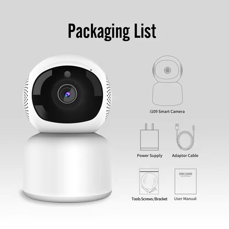 IP Camera 5G WiFi Baby Monitor 1080P Mini Indoor CCTV Security Camera AI Tracking Audio Video Surveillance Camera Alexa