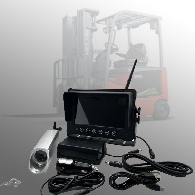 Waterproof IP68 Camera Night Vision Surveillance Forklift Safety Monitor System