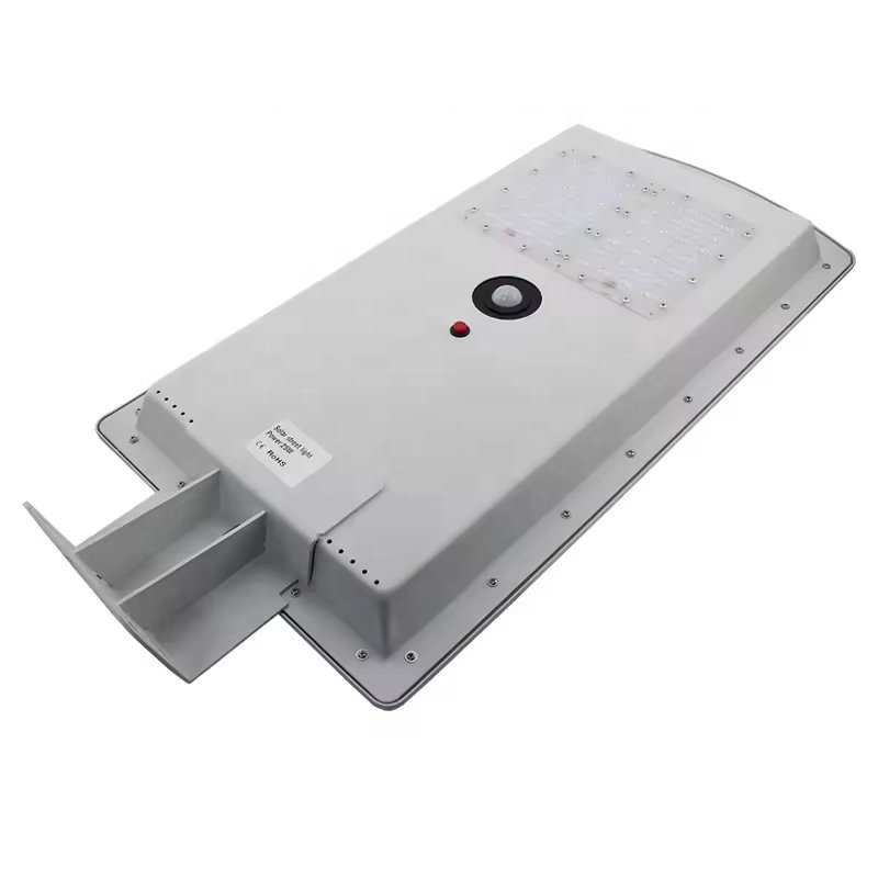 Waterproof Solar Street Light with Remote Control LED Street Light All in One Outdoor 30w 40w 50w Black Wifi Surveillance Camera