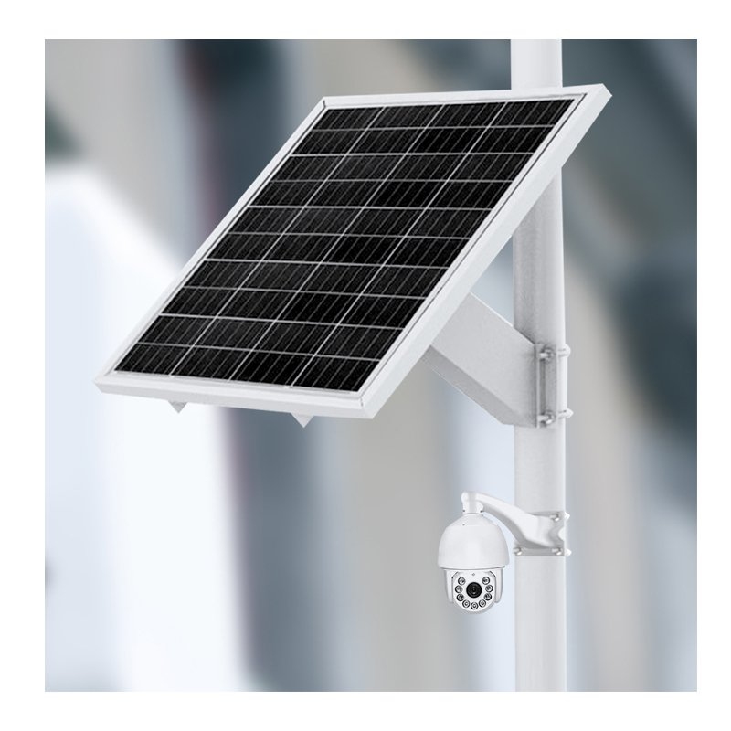 High Quality Smart Solar Power System 12V Solar Panel With Lithium Battery CCTV Security Cameras