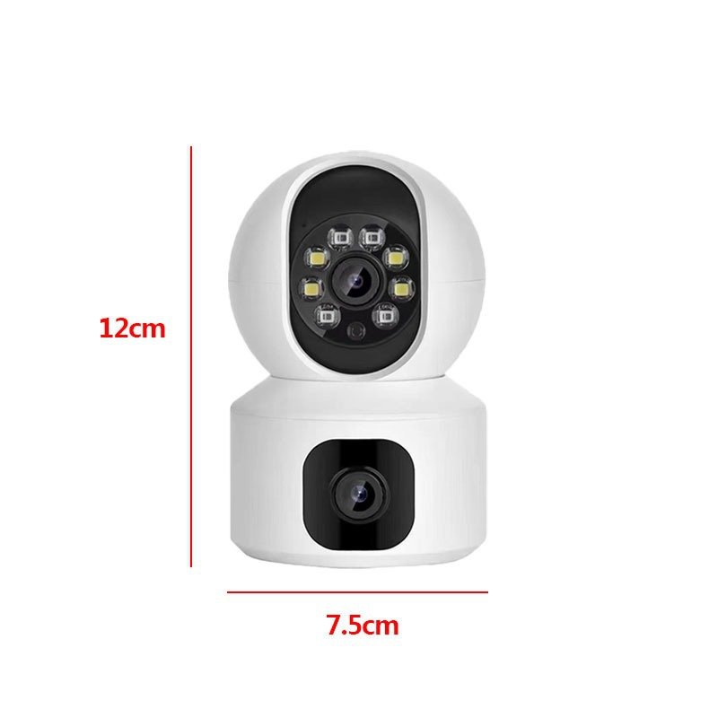 Binocular shaking machine wholesale indoor monitoring home remote mobile phone night vision HD wireless surveillance camera