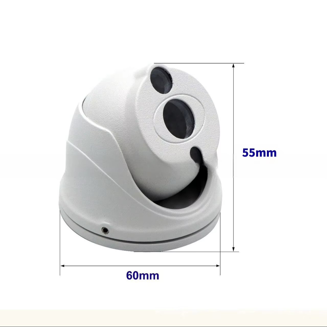Outdoor OEM Large lens Dome Camera Metal Vandal-Proof IK10 CCTV Camera Housing case shell Cover Waterproof IP67 Security Camera