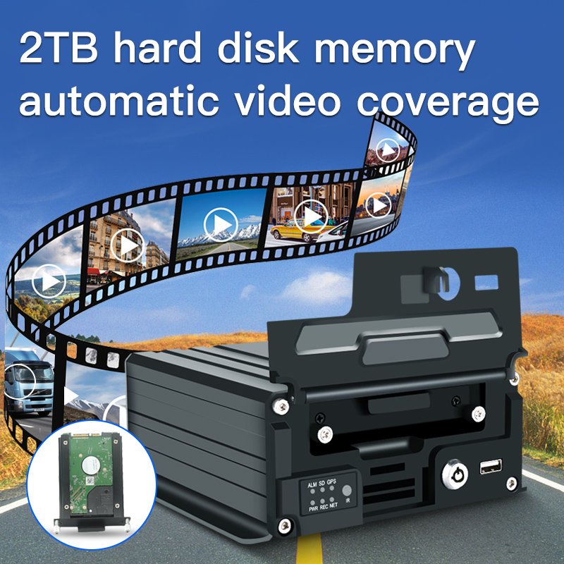 Security tuck dvr trailer bus Camera System 4ch 8ch mdvr Audio Record Video Surveillance truck car 4g gps ai cctv mobile mdvr