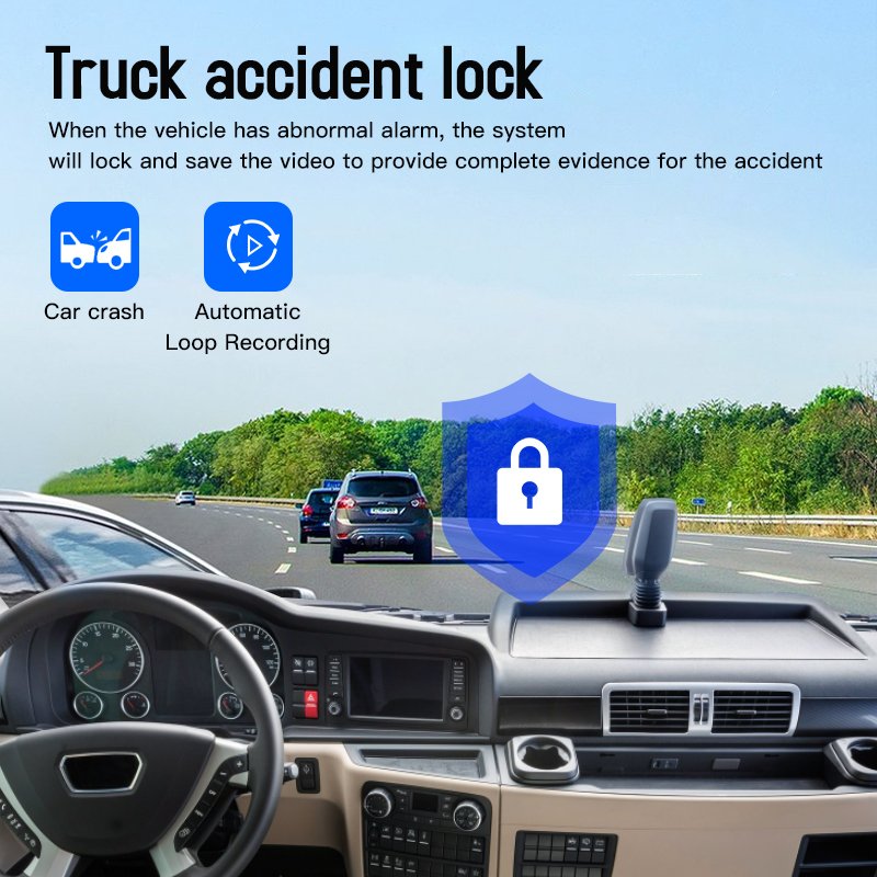 Security tuck dvr trailer bus Camera System 4ch 8ch mdvr Audio Record Video Surveillance truck car 4g gps ai cctv mobile mdvr