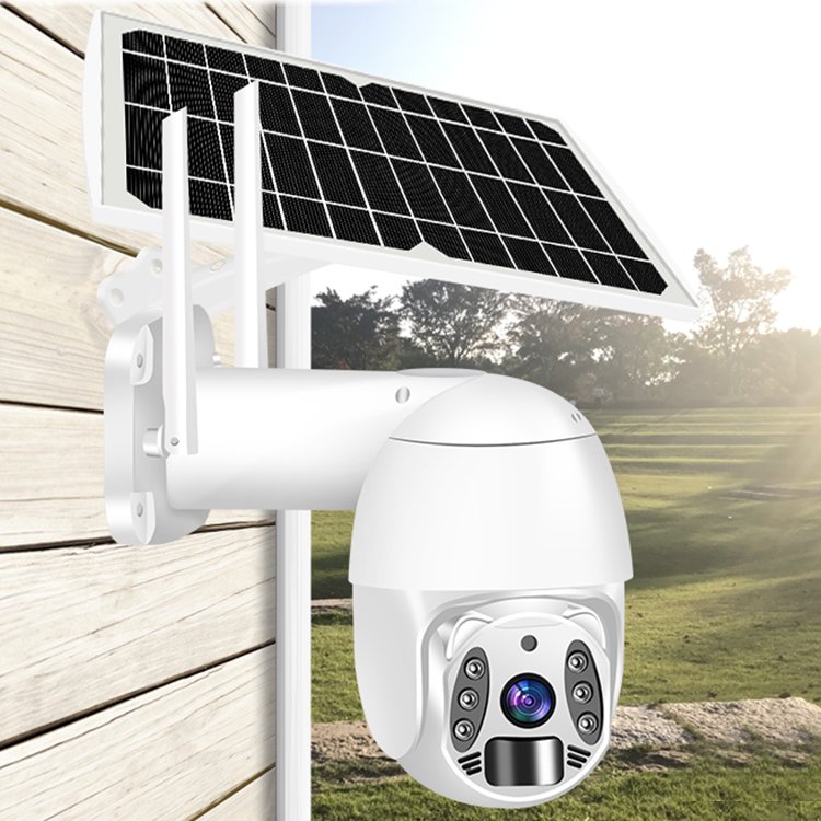 ESG Factory HD Supply 4G Wireless Solar Panel Power Security Surveillance Solar Camera