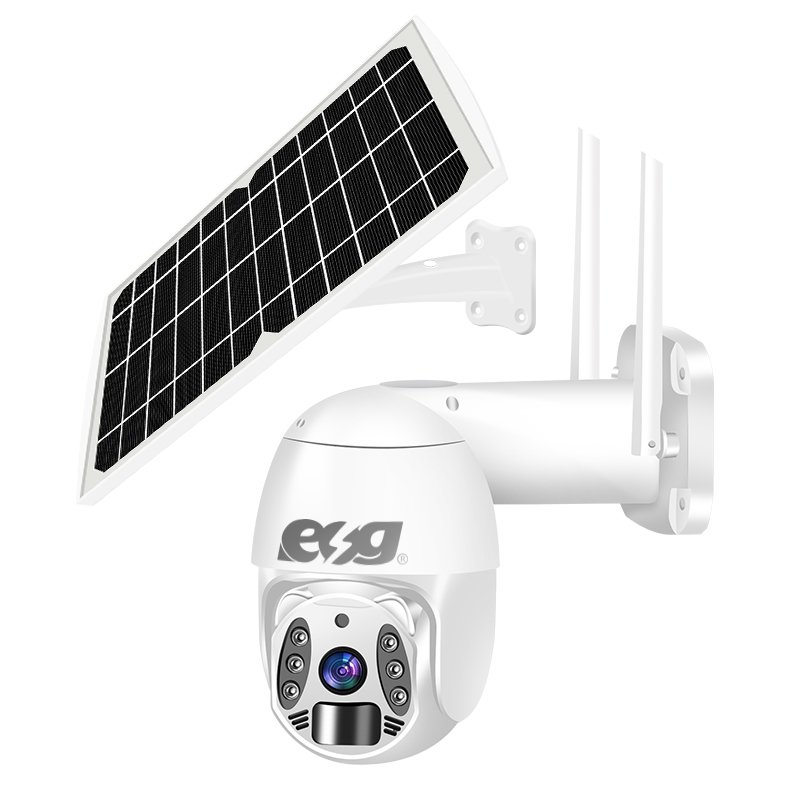 ESG Factory HD Supply 4G Wireless Solar Panel Power Security Surveillance Solar Camera