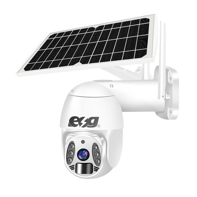 ESG Factory HD Supply 4G Wireless Solar Panel Power Security Surveillance Solar Camera
