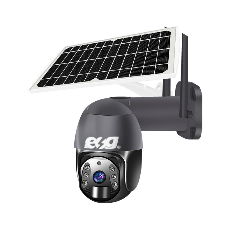 ESG Factory HD Supply 4G Wireless Solar Panel Power Security Surveillance Solar Camera
