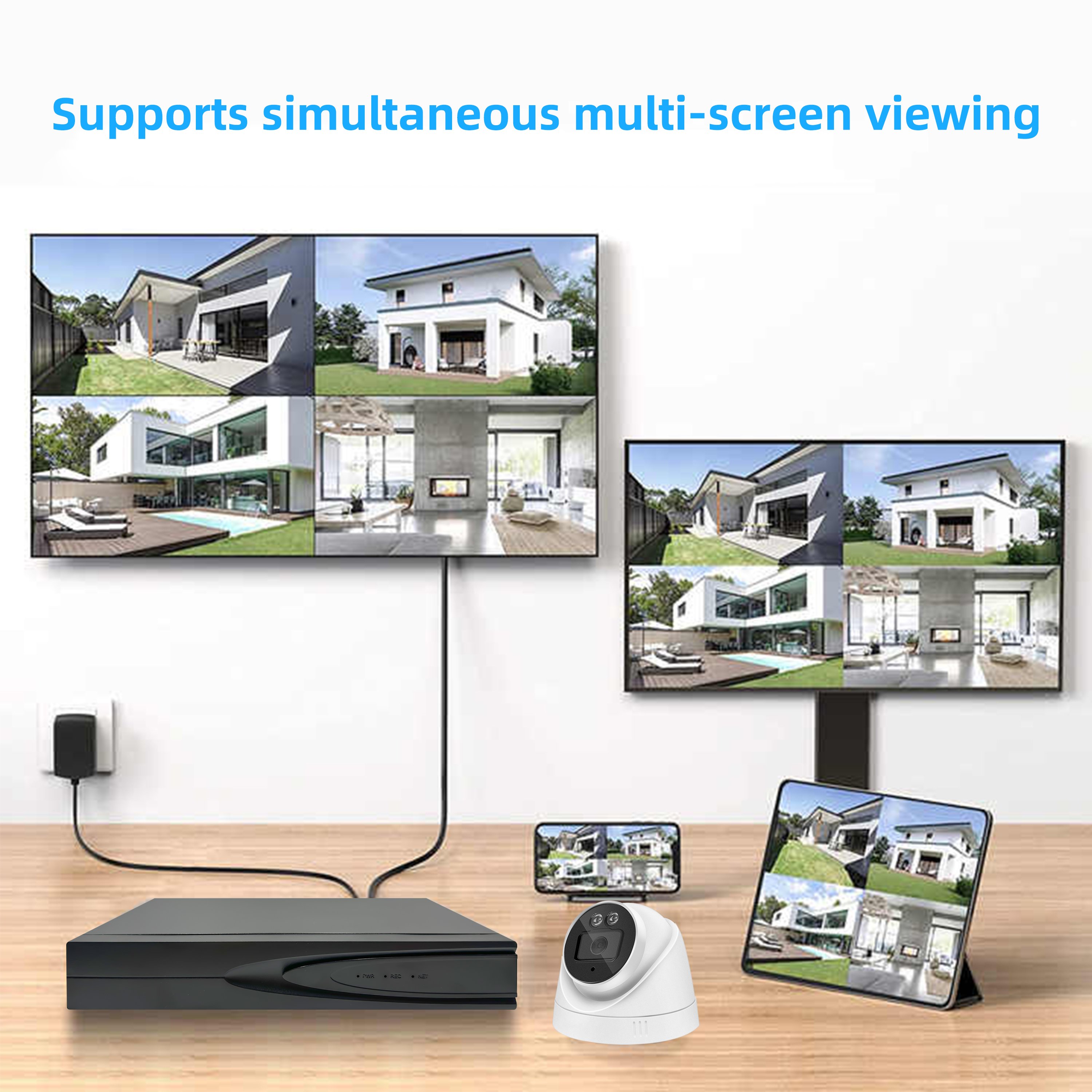Seetong 8ch POE NVR 4K 8MP Surveillance Video Recorder Network CCTV NVR H.265 Security Camera System Nvr