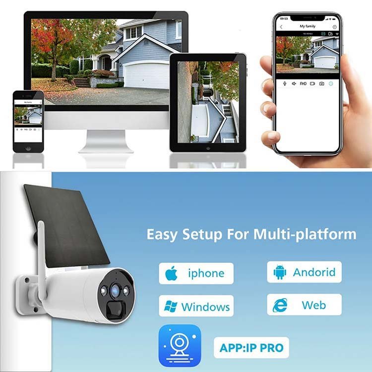 Rscamtom 4MP Auto Tracking CCTV camera Waterproof Security Night Vision Camera Wifi Cctv Surveillance System