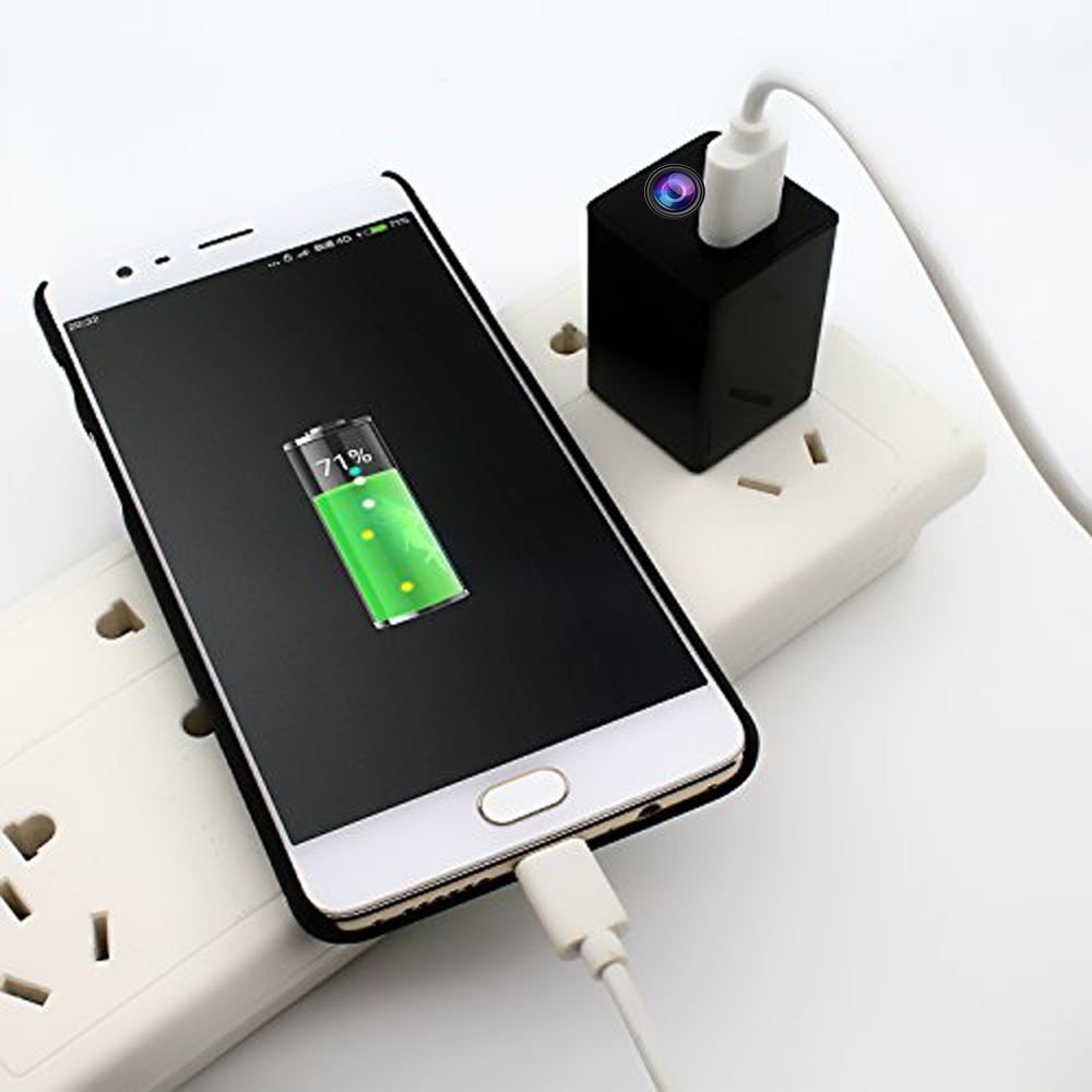 1080P USB Charger Small Smart Home Baby Monitor Surveillance Camera HD Security Video Nanny Camera