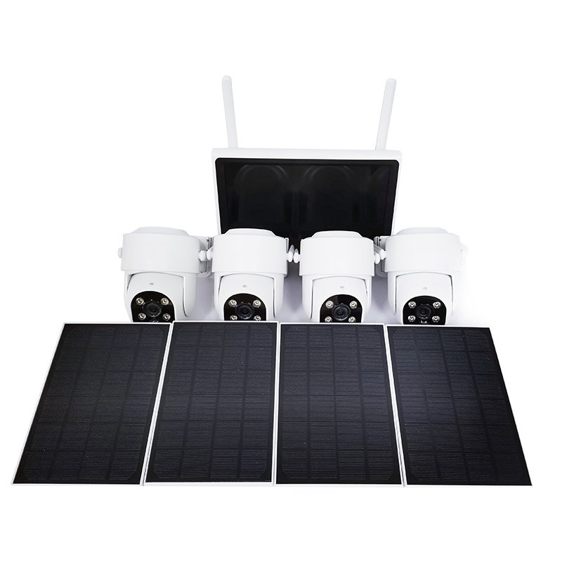 4k 4 channel 8k monitoring 8mp poe ip surveillance solar ai nvr home wireless security cctv camera system for farm business
