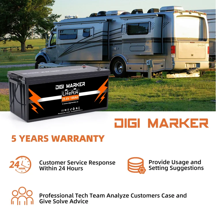12v 24v 36v 48v LIFEPO4 Battery 100Ah 200Ah 300Ah 150Ah Lithium iron Batteries Solar energy storage system RV cart EV Boat