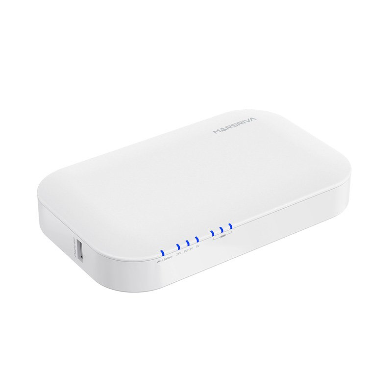 MARSRIVA Hot Sell DC Uninterrupted Power Supply PoE 5V 9V 12V 24V Portable Mini UPS For Wifi Router