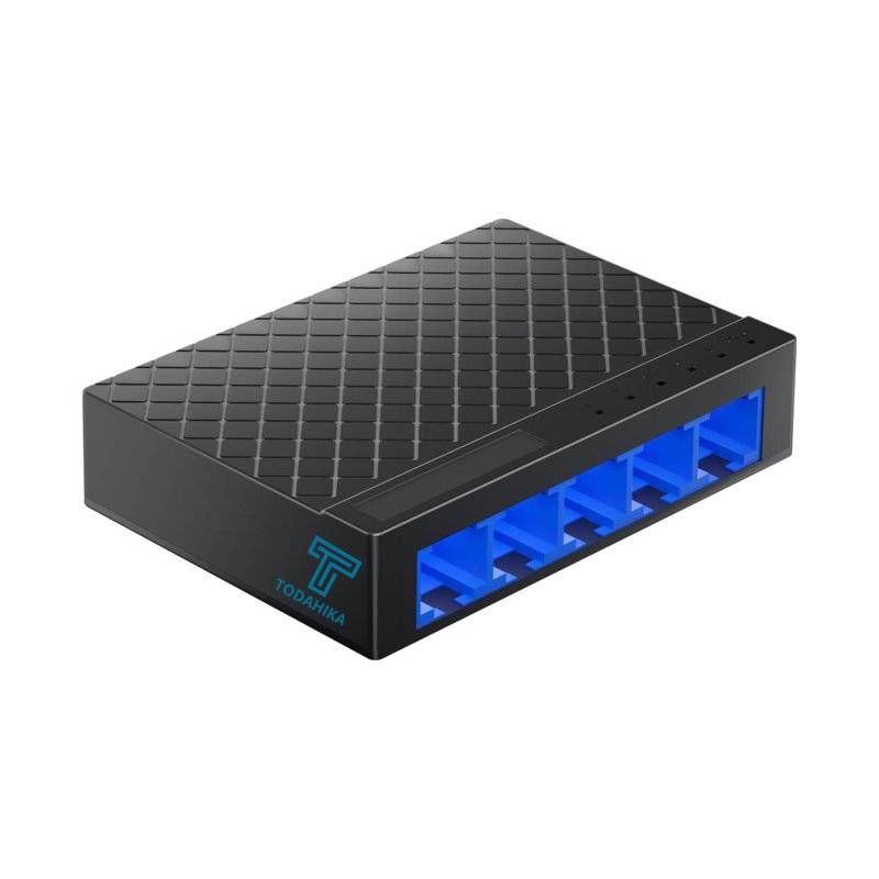 Todahika CE EAC Verified DC 5V 5-Ports OEM 10/100/1000M Gigabit Ethernet Switch