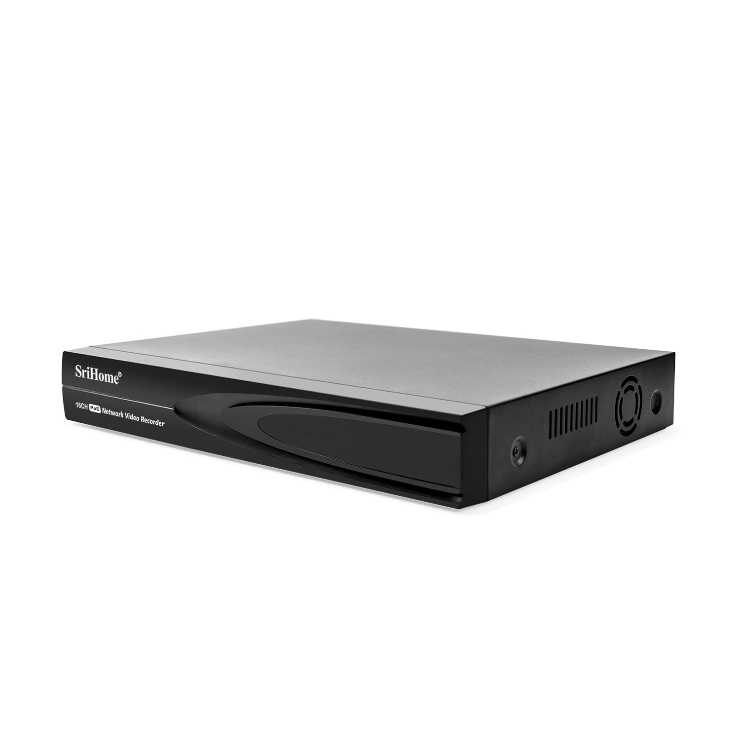 SriHome NVS006 8MP 16ch Surveillance Network Video Recorder Smart H.265 NVR Support 1SATA Port 16ch PoE NVR Supply Distance 260m