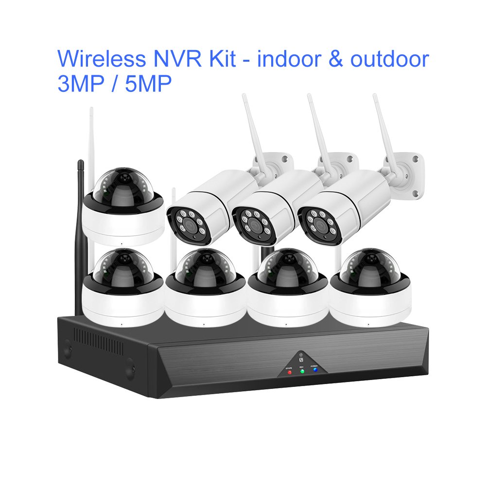 video and audio recording 8ch 8 16 channel home surveillance outdoor wifi security camera system 5mp wireless wifi nvr kit tuya