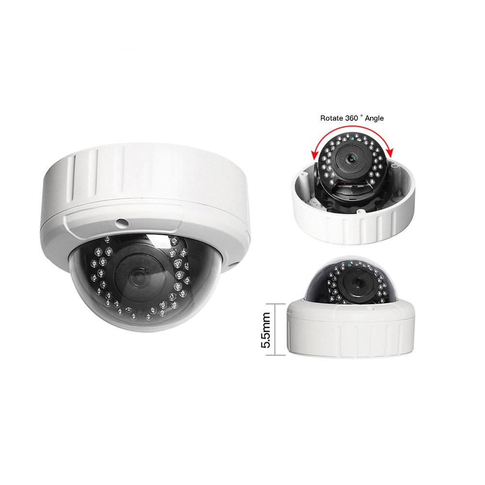 Loosafe Home System 3MP 4CH Security Kit NVR Surveillance Camera System CCTV Video