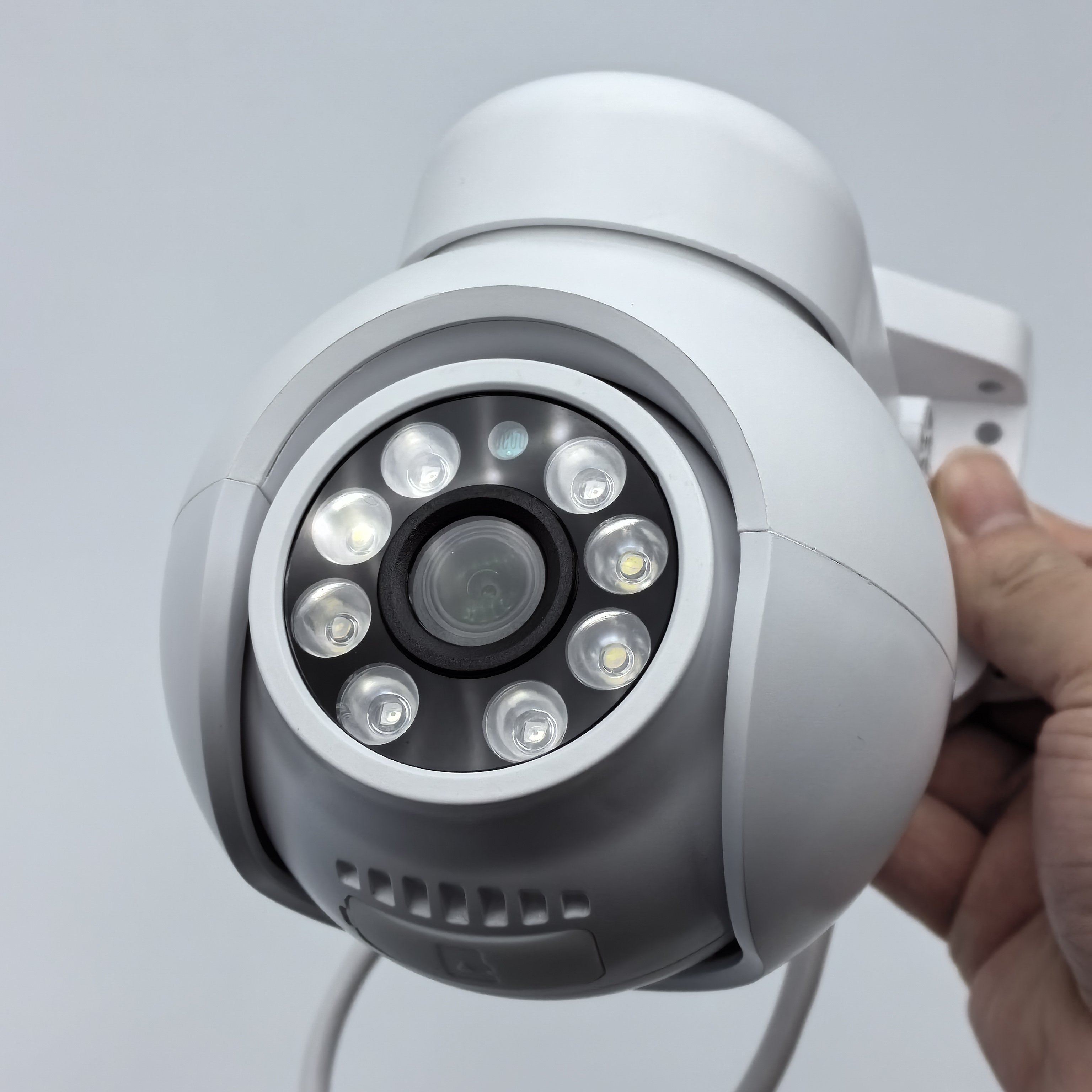 High Quality Outdoor Waterproof Security System Night Vision Dome Style Audio AHD 2MP HD PTZ Analog Camera